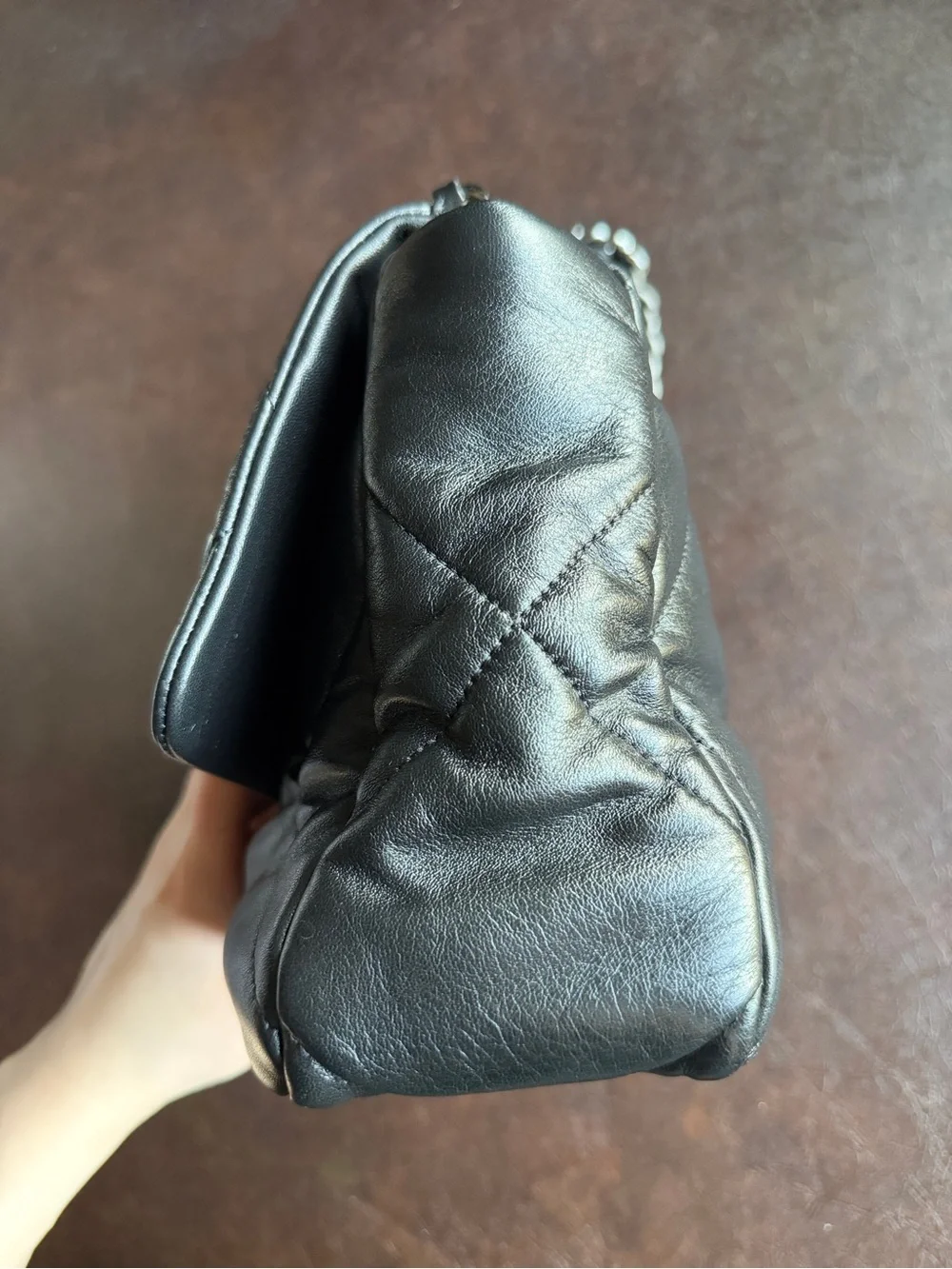 Chanel 19 Large Lambskin Flap Bag